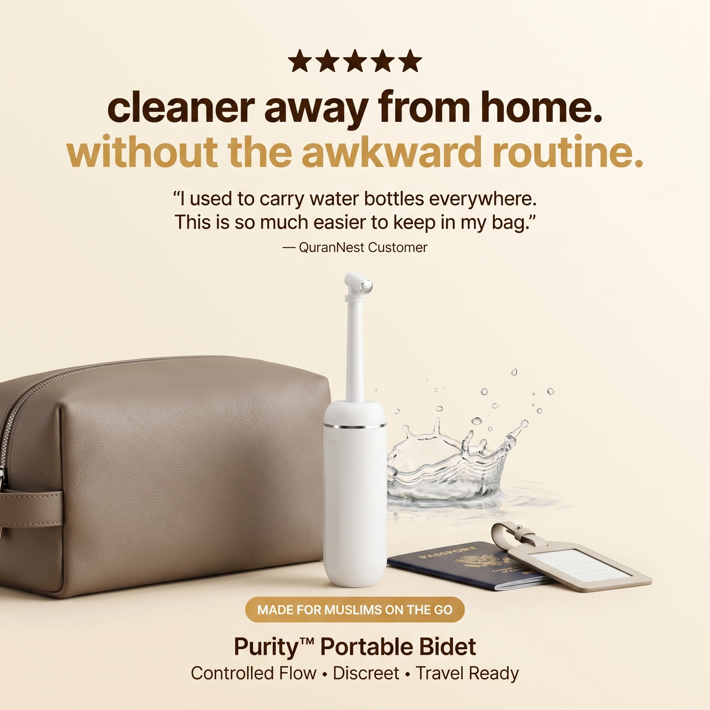 Portable Islamic Hygiene Bidet
