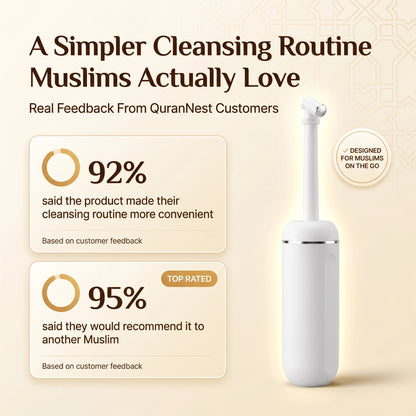 Portable Islamic Hygiene Bidet