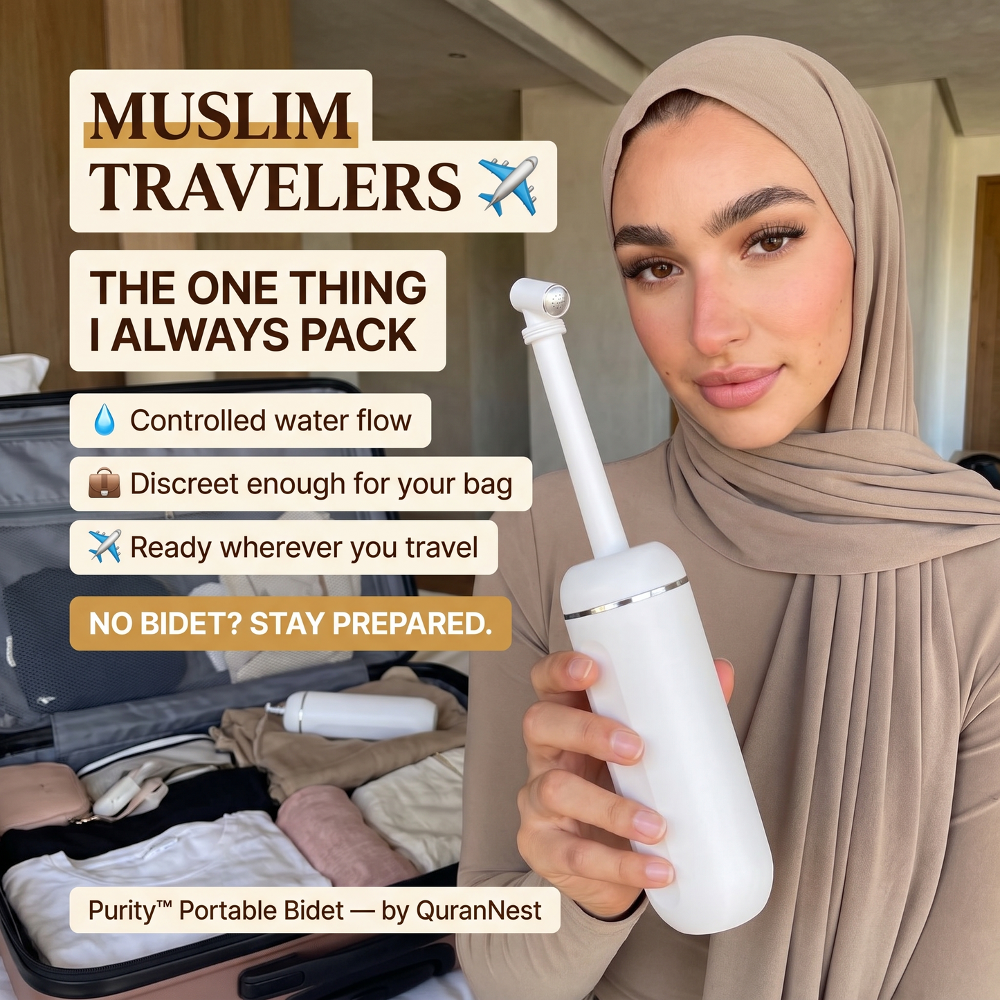Portable Islamic Hygiene Bidet